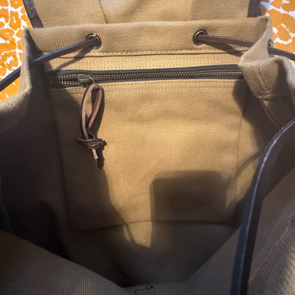 Filson Rugged Twill Drawstring Backpack - Picture 5 of 5